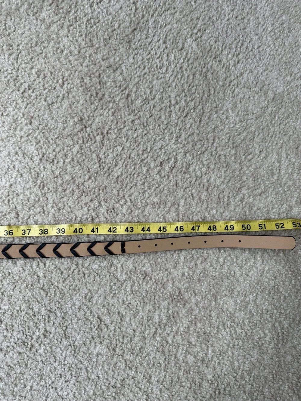Black Vegan Belt NWOT